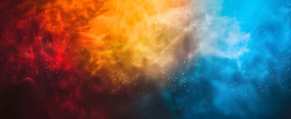 Sticker - Abstract Blurred Background with Gradient Colors