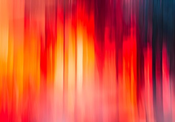 Poster - Abstract Red Orange Black Blurred Background