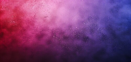 Sticker - Minimalistic Red Purple Gradient Background