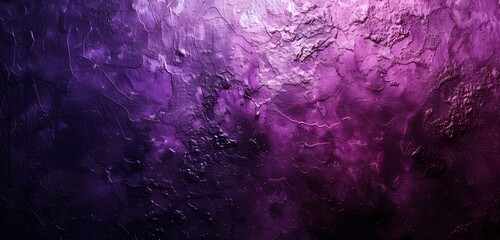 Canvas Print - Abstract Purple Gradient Background with Grainy Texture