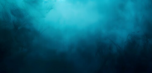 Poster - Abstract Blue Gradient Background with Soft Light