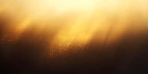 Sticker - Abstract Golden Gradient Background With Soft Texture