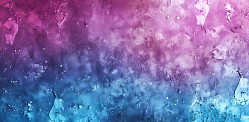 Wall Mural - Grainy Abstract Gradient Background in Blue, Pink, and Purple