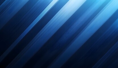 Sticker - Abstract Blue Diagonal Stripes Background