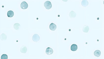 Poster - Abstract Watercolor Circles Pattern