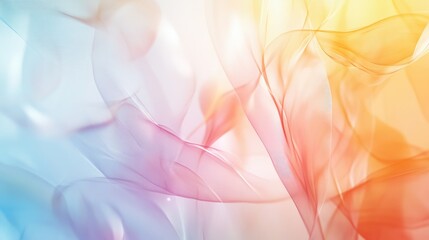 Poster - Light and airy background image featuring an ultra wide design