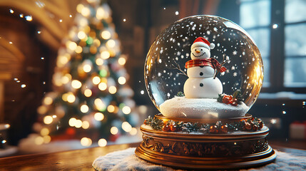 Sticker - snow globe