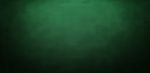 Wall Mural - poster banner cover design with green background grainy gradient abstract dark light noise texture
