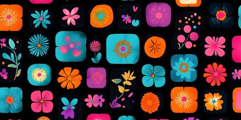 Colorful Floral Pattern