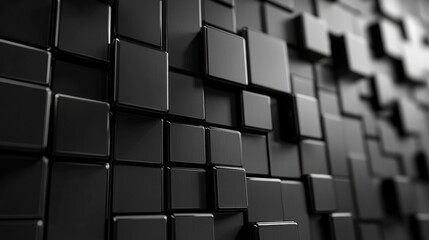Abstract Geometric Structure in Modern Tech Wallpaper