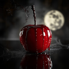 red candy apples 