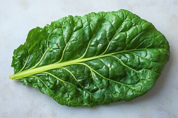 Wall Mural - Close-up of a Green Leaf