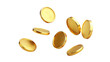 © Uncle-Ice - Golden coins of wealth scatter like autumn leaves, a cascading harvest of financial growth