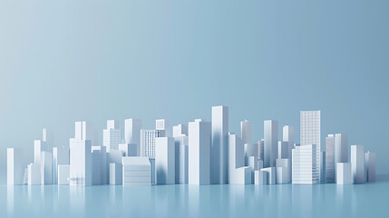 city skyline illustration