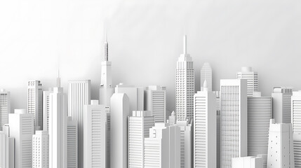 city skyline illustration