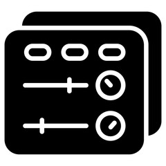 Sticker - Control Panel Icon