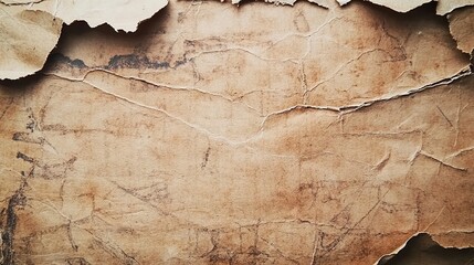 Sticker - Grunge old paper surface texture on cardboard background, old, paper, texture 