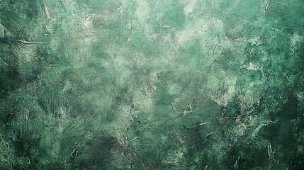 Poster - green texture background for design toned rough concrete surface a painted old paper wide banner