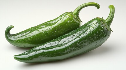 Two Green Peppers