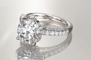 Sticker - Diamond Engagement Ring.