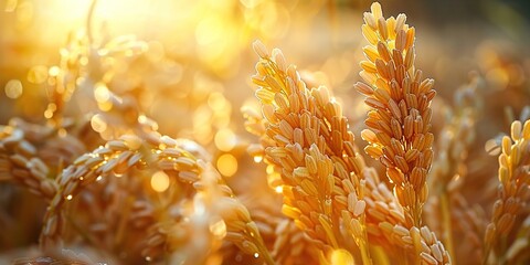 Wall Mural - field of wheat