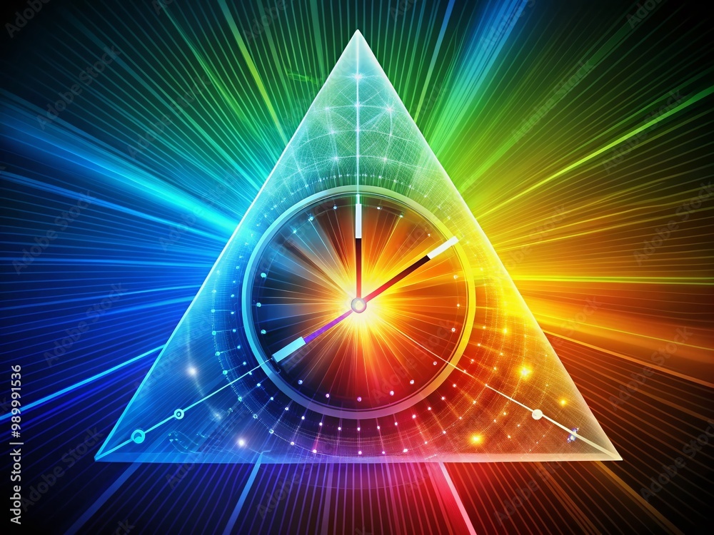 Speed Time/distance Graph Triangle Time, Distance, and Speed Triangle Diagram for Educational Purposes in ...