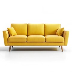 Poster - sofa isolated on white background