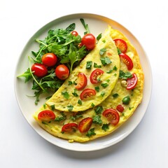 Wall Mural - pasta with tomato and basil