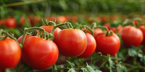 Sticker - tomatoes on the vine