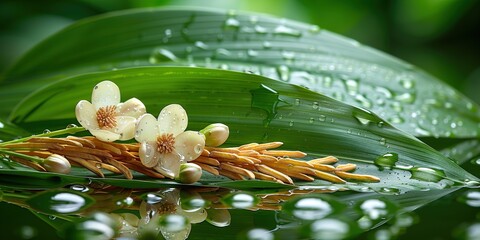 Sticker - water lily flower