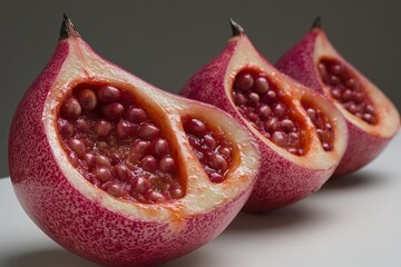 Sticker - Three Pomegranate Halves