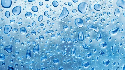 Water_droplet_blue_transparent_water_pattern_back