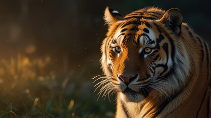 Sticker - Majestic Tiger Portrait