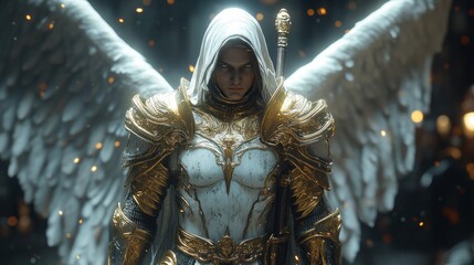 Wall Mural - Angel Warrior