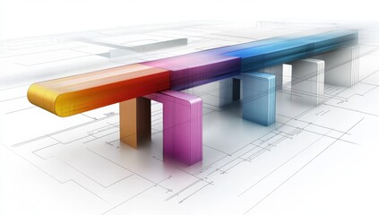 Bixente Bridge Blueprint With Construction Details