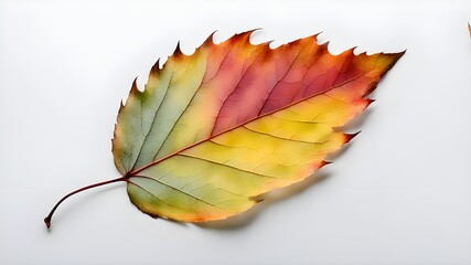 Canvas Print - colorful fallen leaf