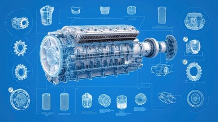 Poster - Detailed Engineering Design of an Aircraft Engine