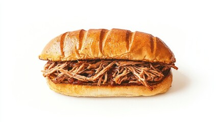 Smoky Pulled Pork Sandwich for Summer BBQ Delight