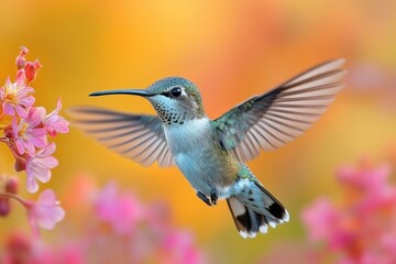 Canvas Print - Hummingbird in Flight