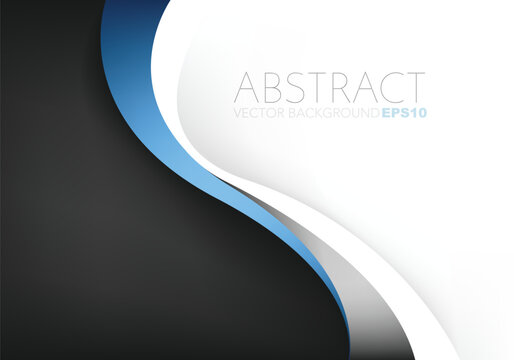 graphic vector curve line overlap background for text and message design