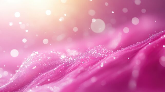 Bright pink background with soft gradients and smooth lighting, perfect for creating fun, playful designs or product photography with a feminine touch.