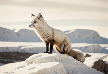 Wall Mural - Arctic Fox 18