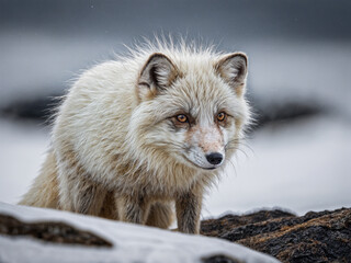 Wall Mural - Arctic Fox 36