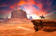 © Brad Pict - Monument Valley with Horseback rider