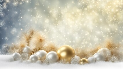 golden christmas background