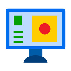 Poster - Vector Design Project Dashboard Icon Style