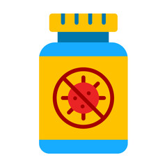 Sticker - Antibiotic Icon Style