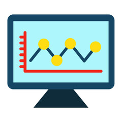 Sticker - Predictive Analysis Icon Style