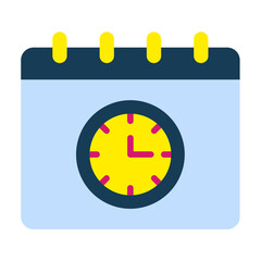 Sticker - Deadline Icon Style