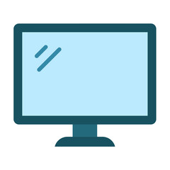 Sticker - Desktop Computer Icon Style